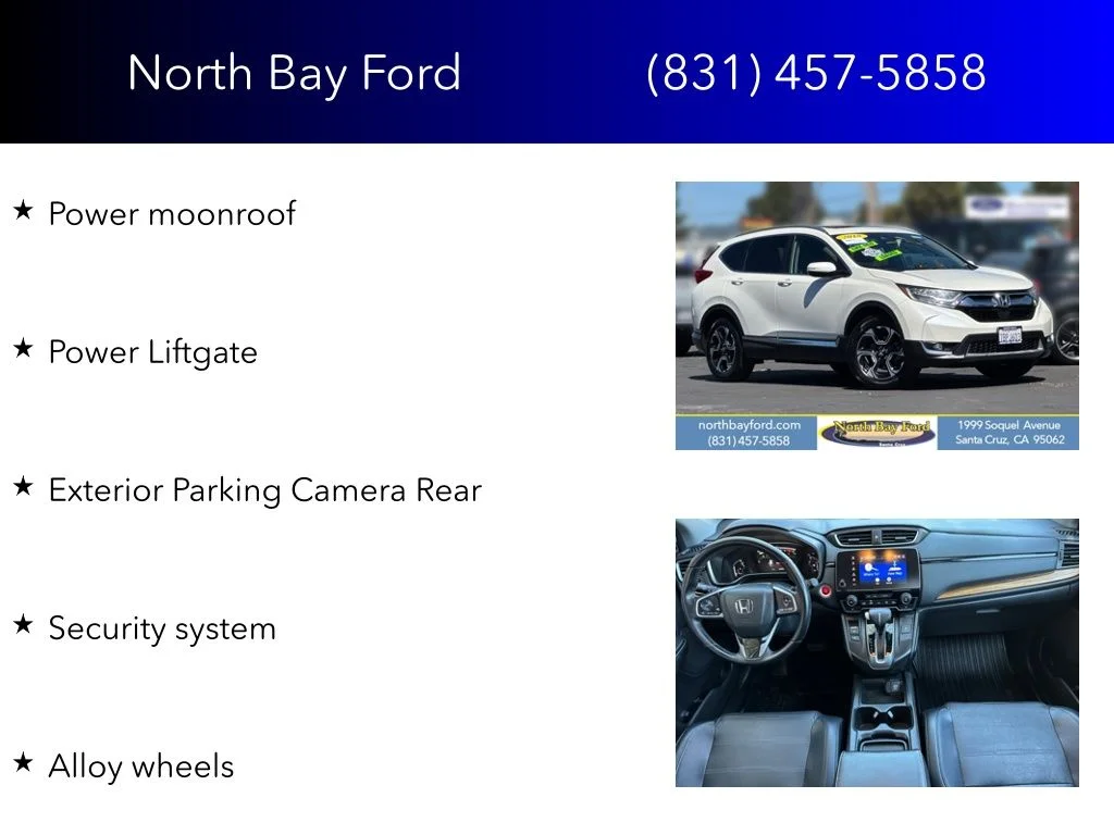 Certified Used 2018 White Honda Touring image 8