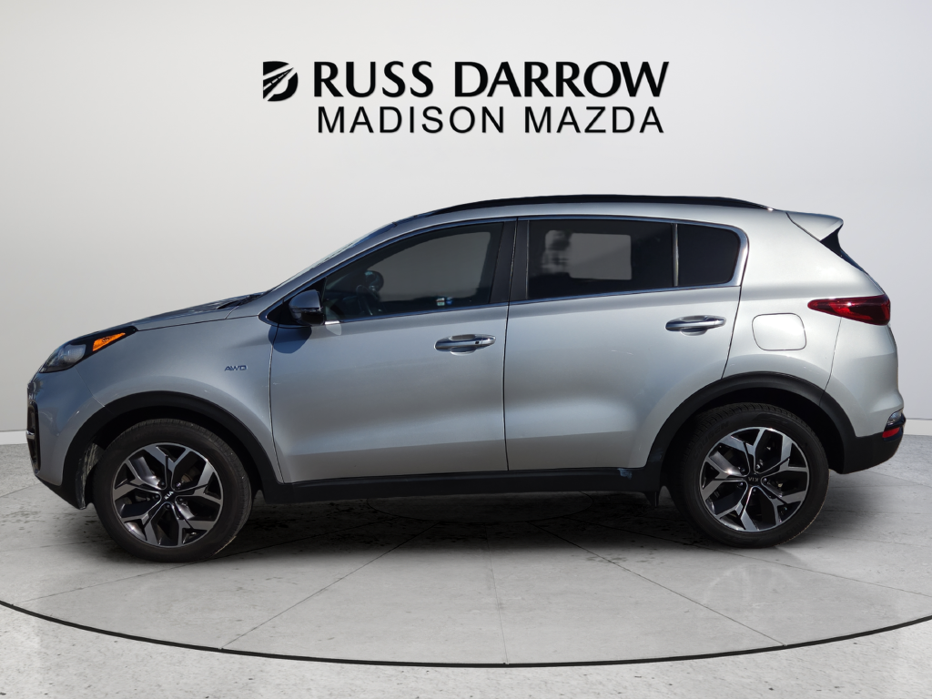 Used 2021 Silver Kia EX image 2