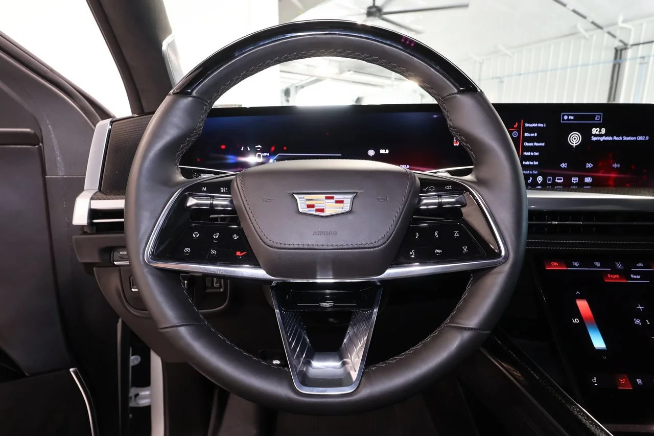 Used 2025 Crystal White Tricoat Cadillac Escalade-V ESV image 10
