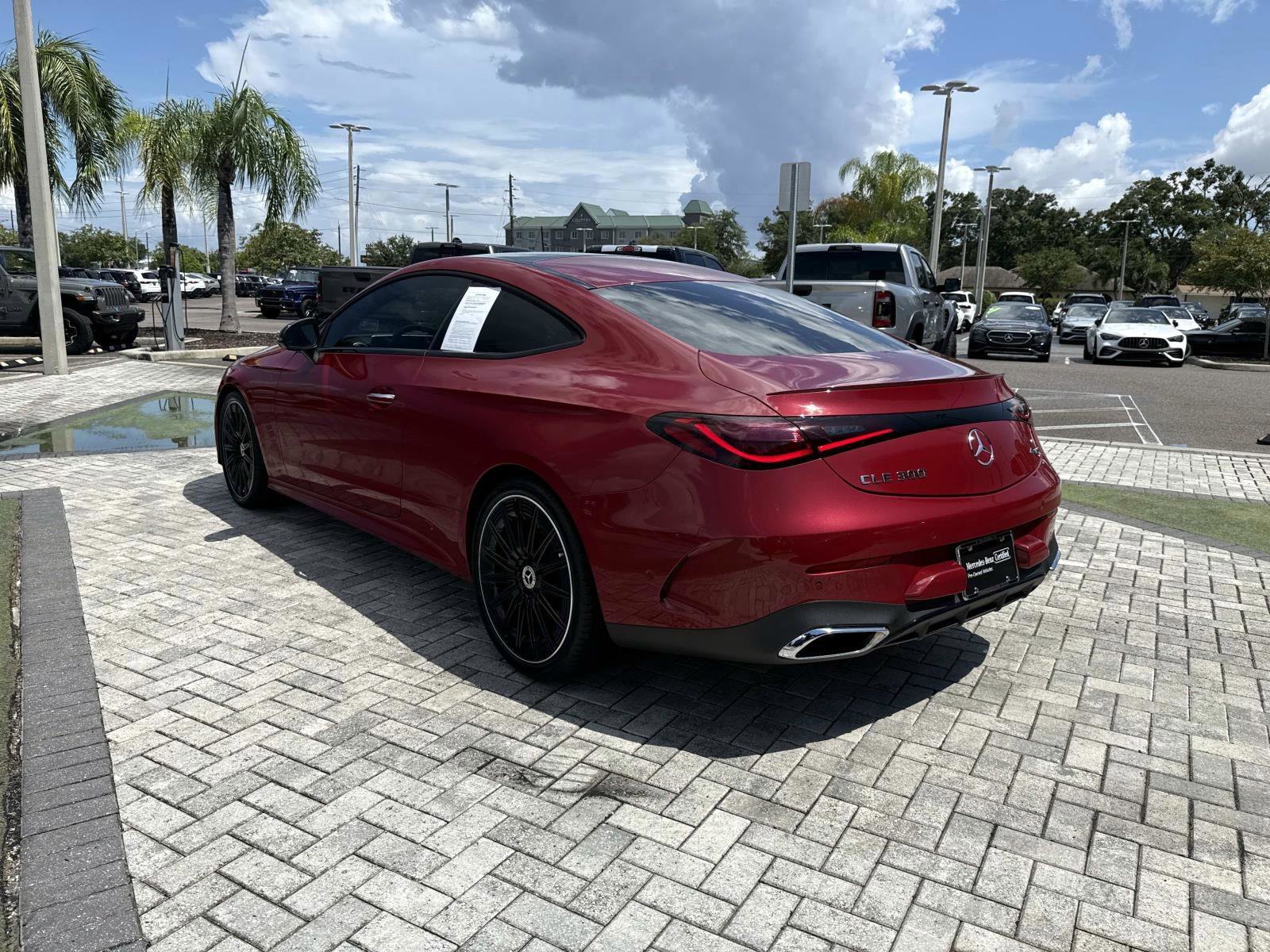 Certified Used 2026 Red Metallic Mercedes-Benz 300 image 4