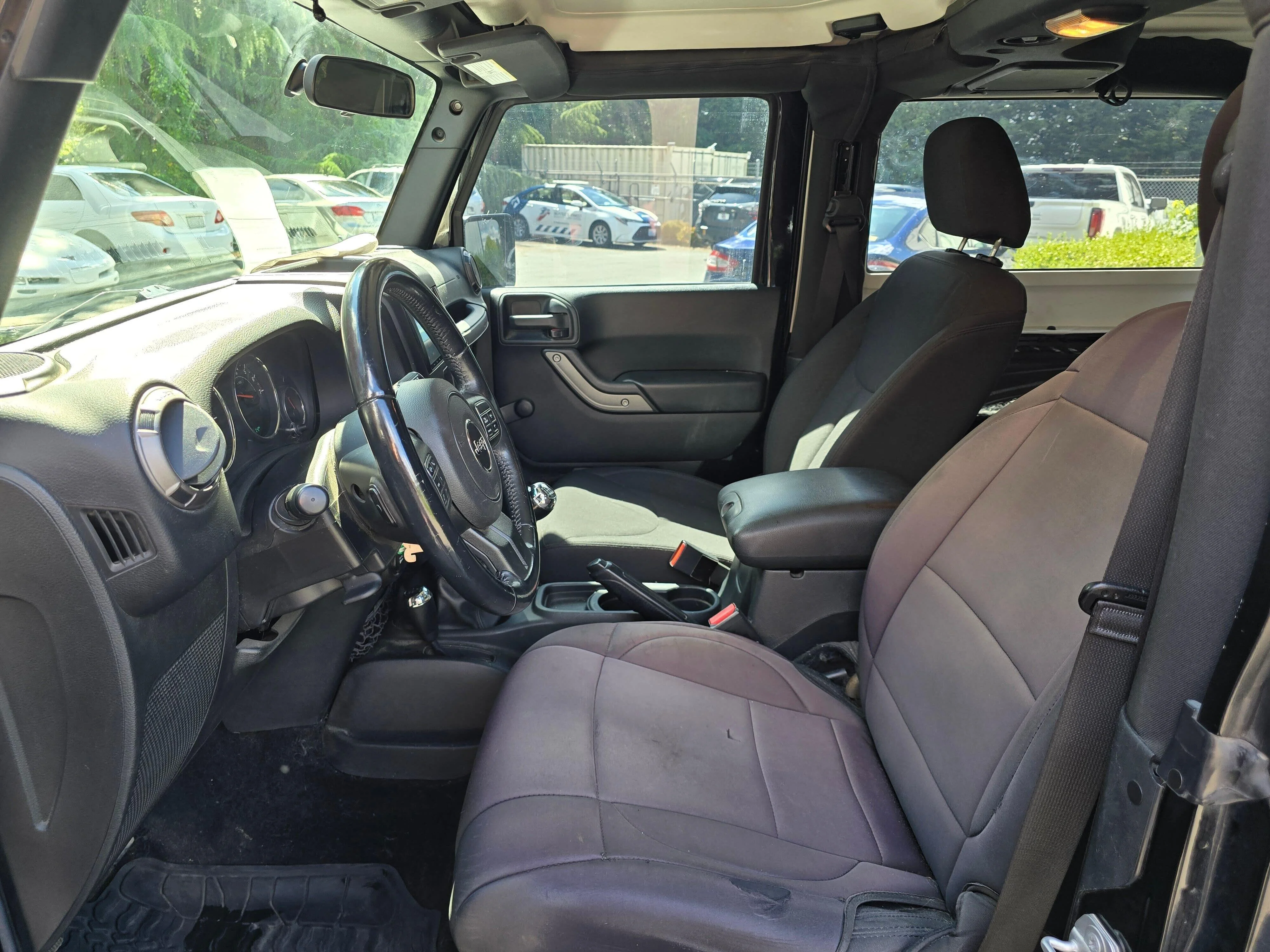 Used 2018 Black Clearcoat Jeep Sport image 9