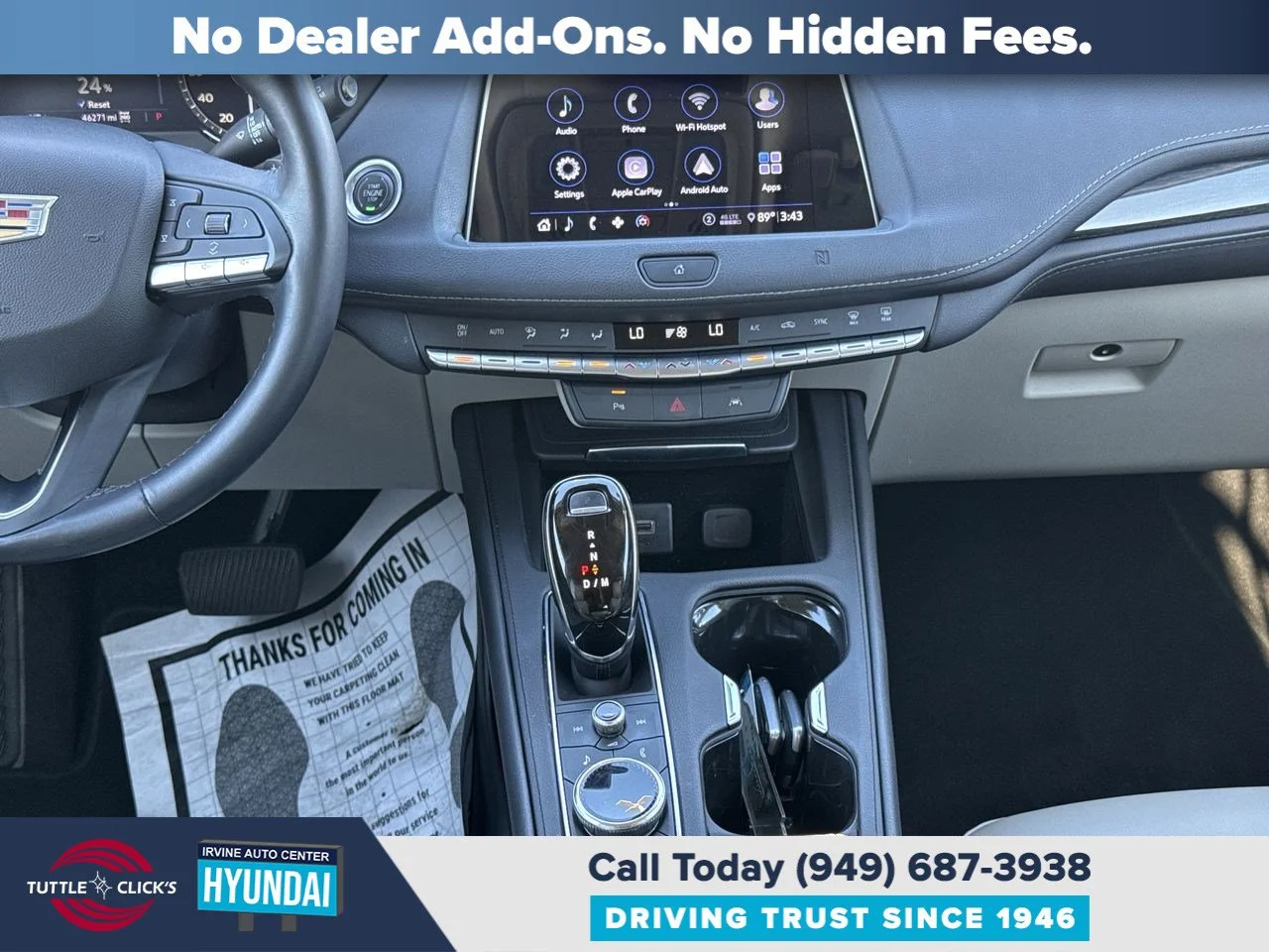 Used 2020 CRYSTAL WHITE TRI CADILLAC TRUCK AWD PREMIUM LUXUR image 22