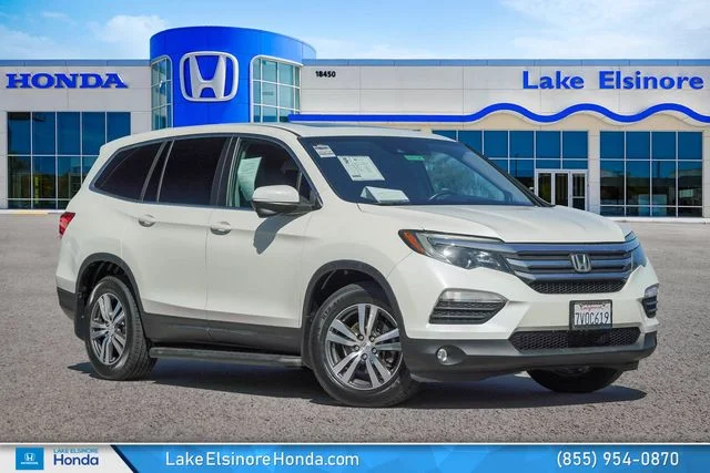 Used 2017 White Diamond Pearl Honda EX-L image 1