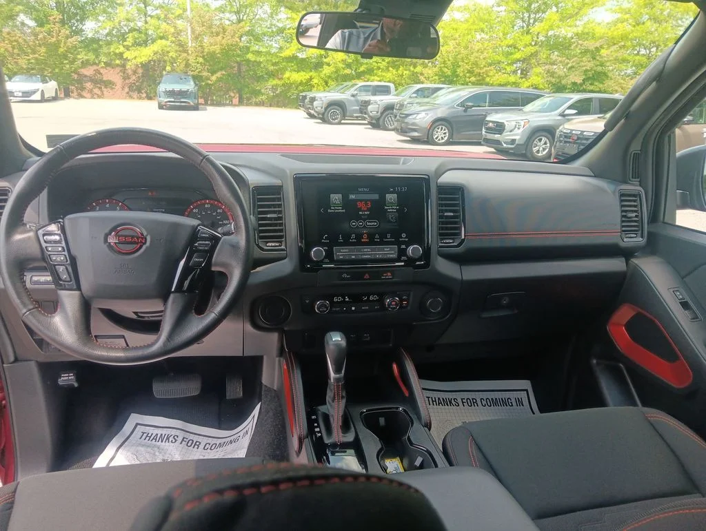 Certified Used 2024 Cardinal Red Metallic Nissan PRO-X image 14