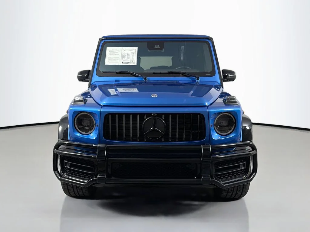 Used 2024 MANUFAKTUR South Sea Blue Metallic Mercedes-Benz G 63 AMG® image 2