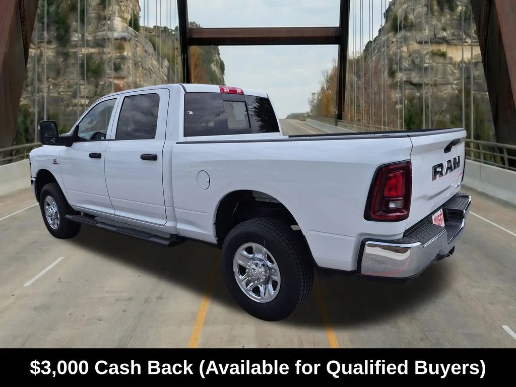 New 2026 Bright White Clear-Coat Exterior Paint RAM Tradesman image 7