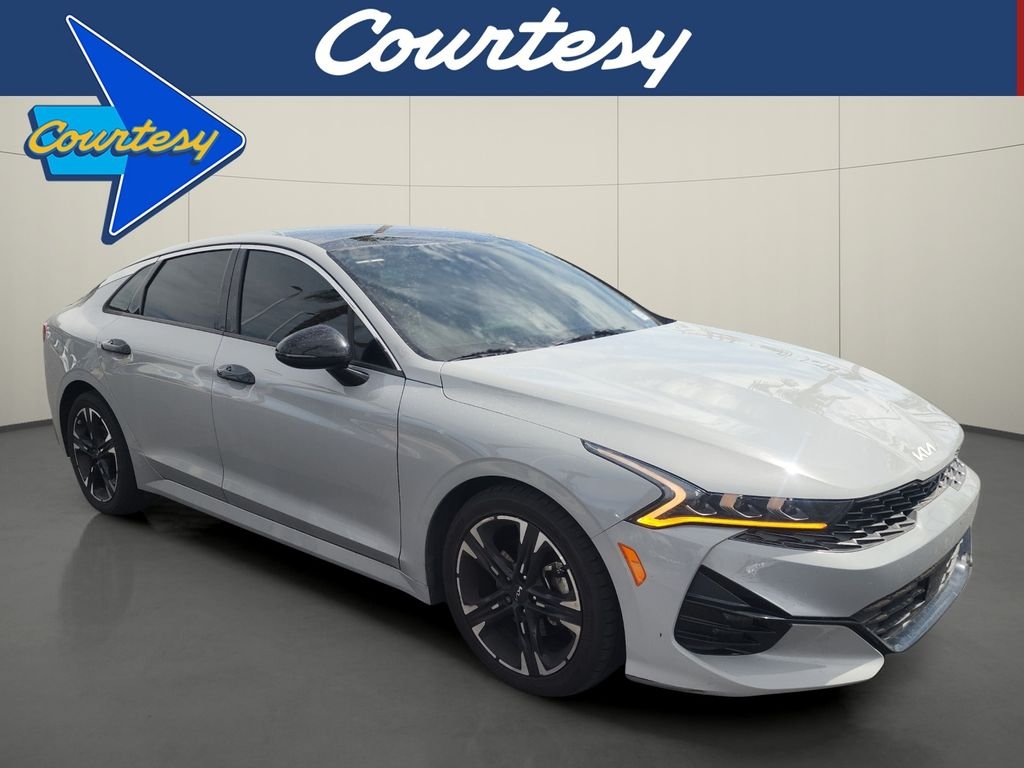 Used 2022 Gray Kia GT-Line image 1