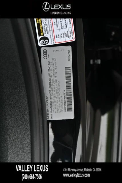 Used 2017 Black Audi 2.0T Premium image 24