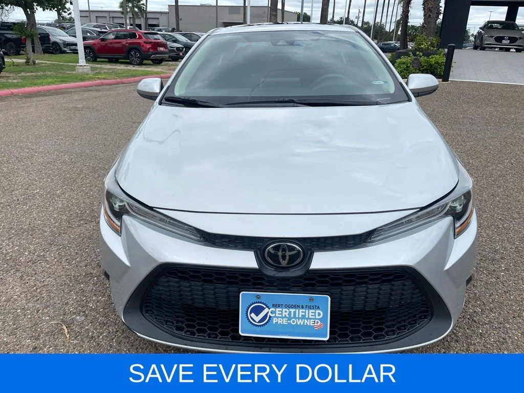 Used 2020 Toyota Corolla LE with VIN 5YFHPRAE8LP027857 for sale in Mission, TX