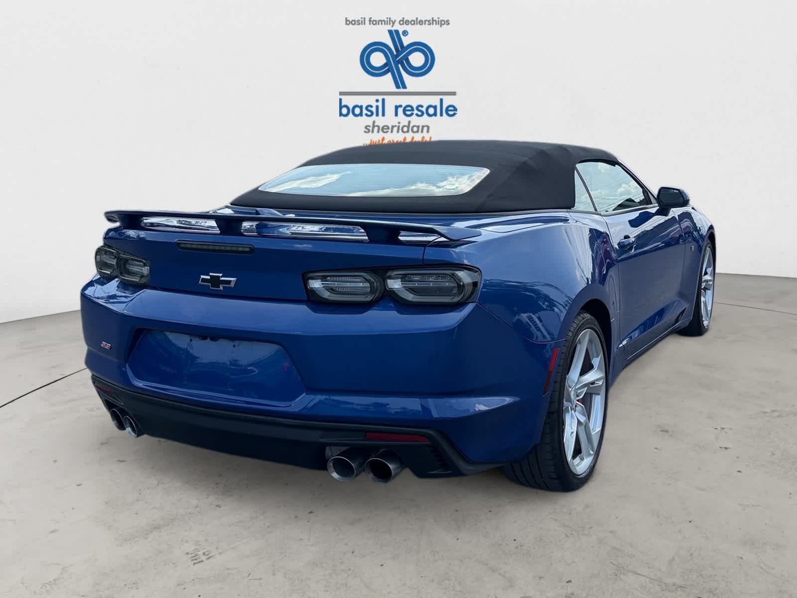 Used 2022 Riverside Blue Metallic Chevrolet 1SS image 7