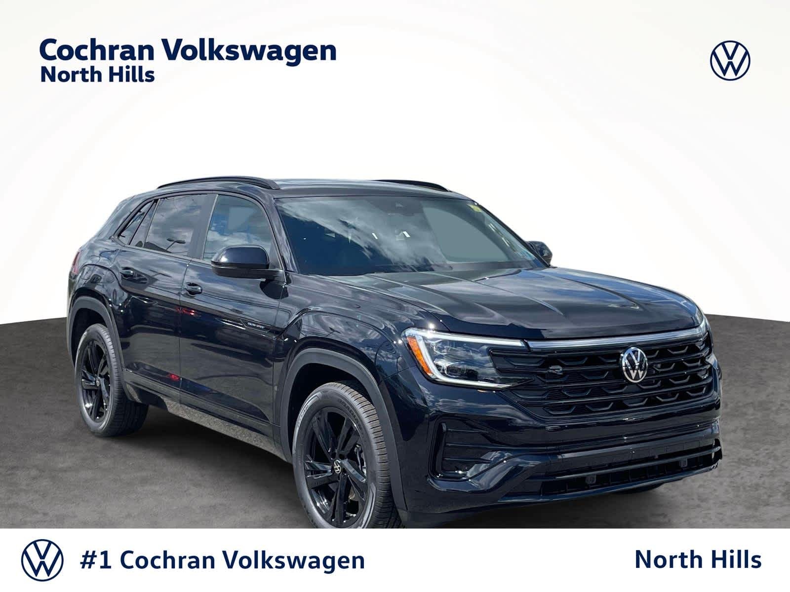 2026 Volkswagen Atlas Cross Sport 2.0T SEL R-Line Black