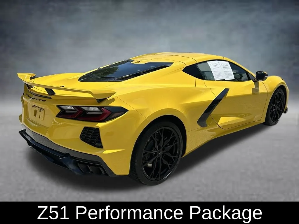 Used 2025 Yellow Chevrolet Stingray image 5