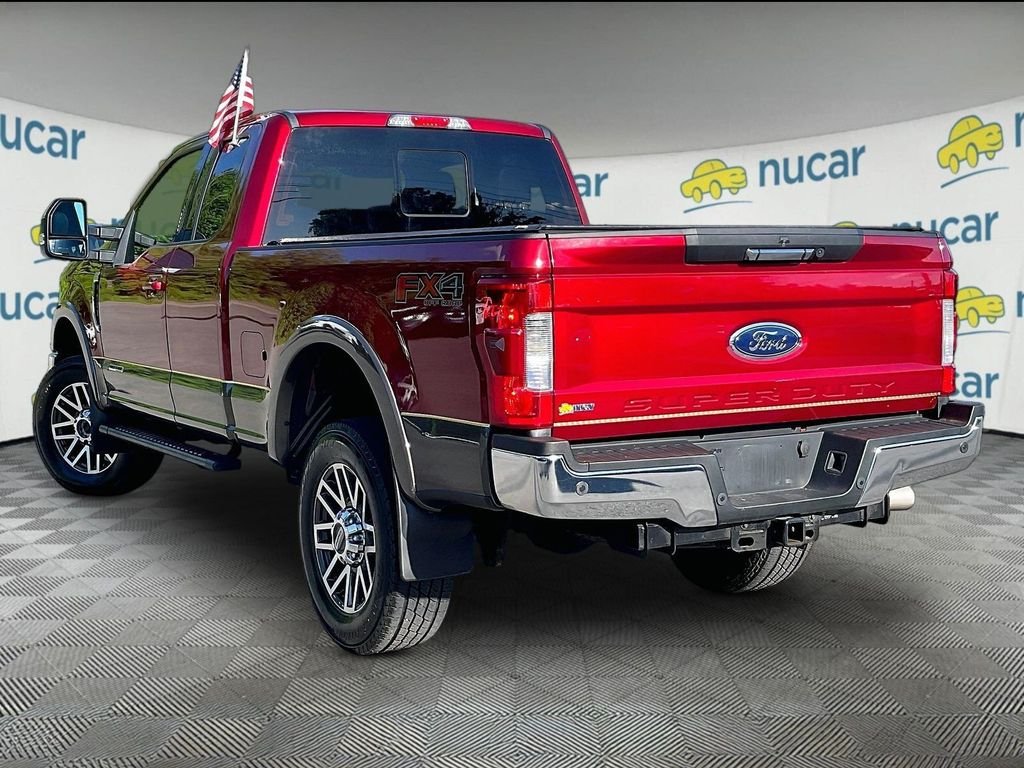 Used 2017 Red Ford Lariat image 4