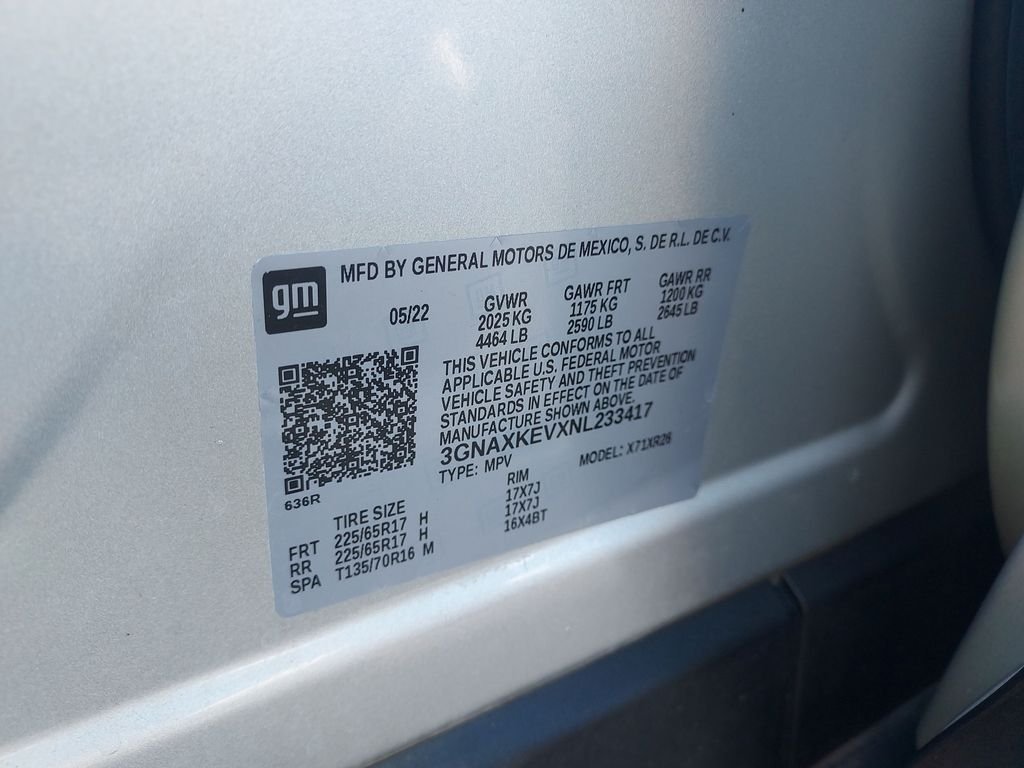 Certified Used 2022 Silver Chevrolet LT image 24