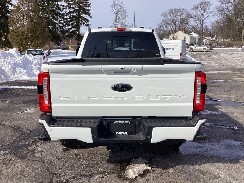 New 2026 Star White Metallic Tri-Coat Ford F-350® Lariat® image 9