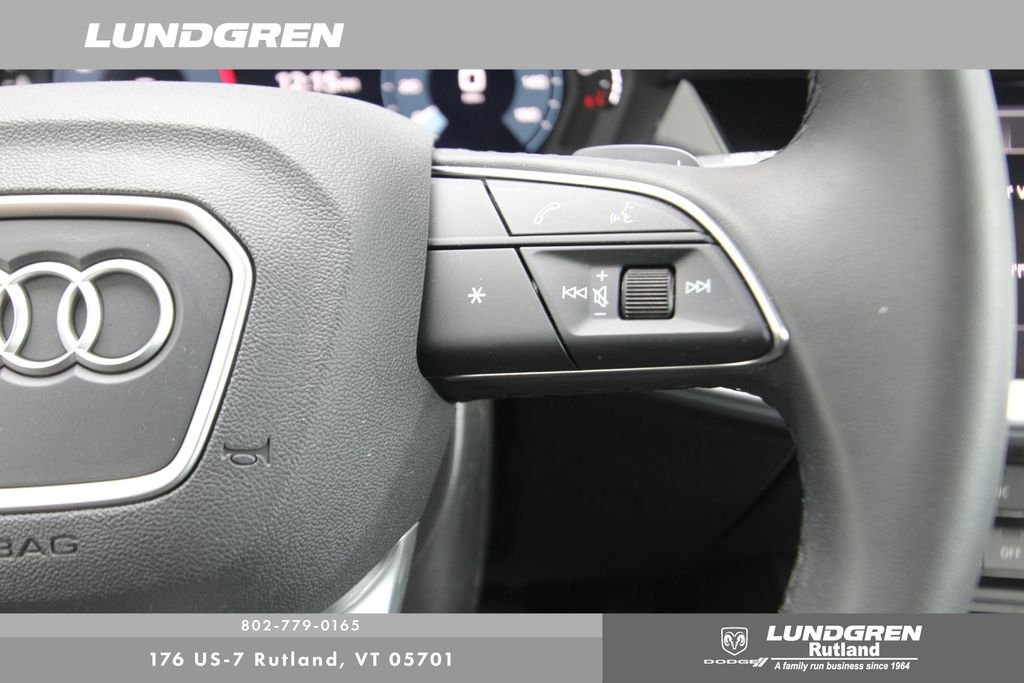 Used 2025 Blue Audi 40 Premium Plus image 18