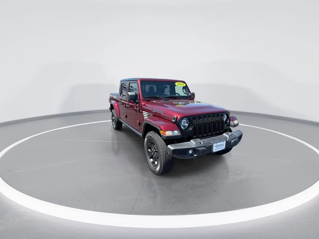Used 2021 Red Jeep Willys image 2