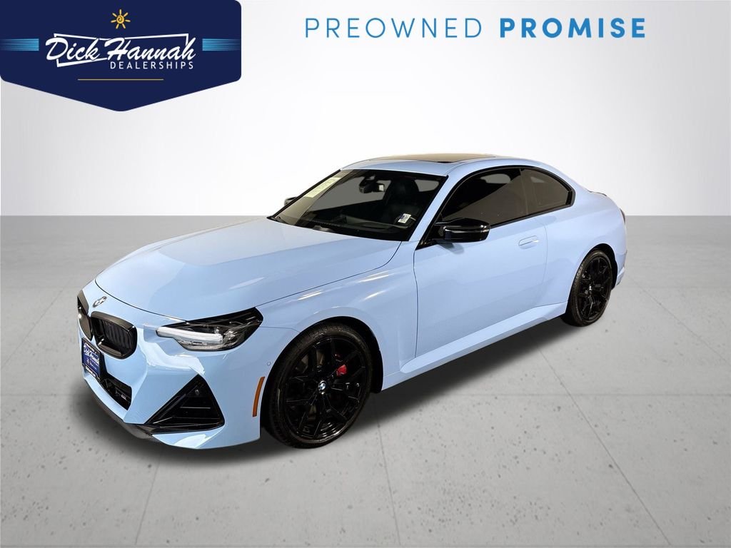 Used 2025 Blue BMW M240i image 1