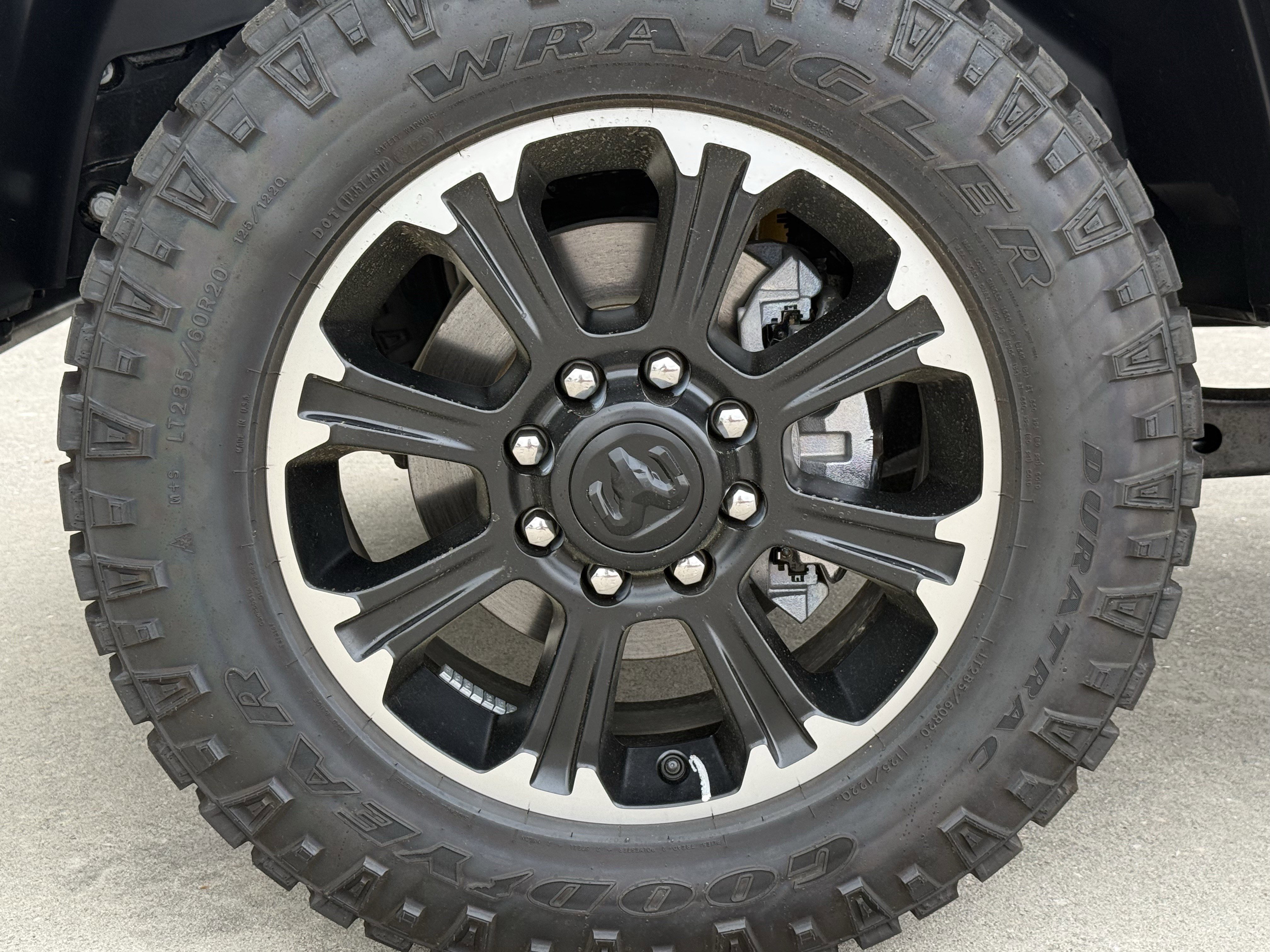 New 2026 Flame Red Clear-Coat Exterior Paint RAM Rebel image 8