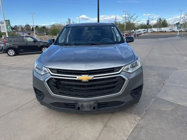 Used 2018 Chevrolet Traverse LS with VIN 1GNEVFKWXJJ201709 for sale in Loveland, CO