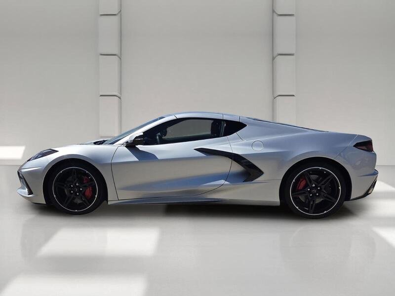 Used 2020 Blade Silver Metallic CHEVROLET 2DR STINGRAY CPE W/2LT image 2