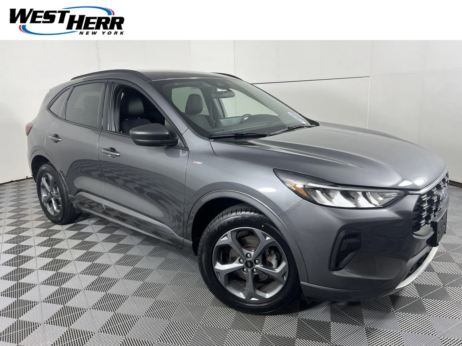 Used 2023 Carbonized Gray Ford ST-Line image 1