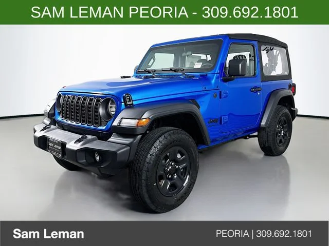 New 2026 Blue Jeep Sport image 3