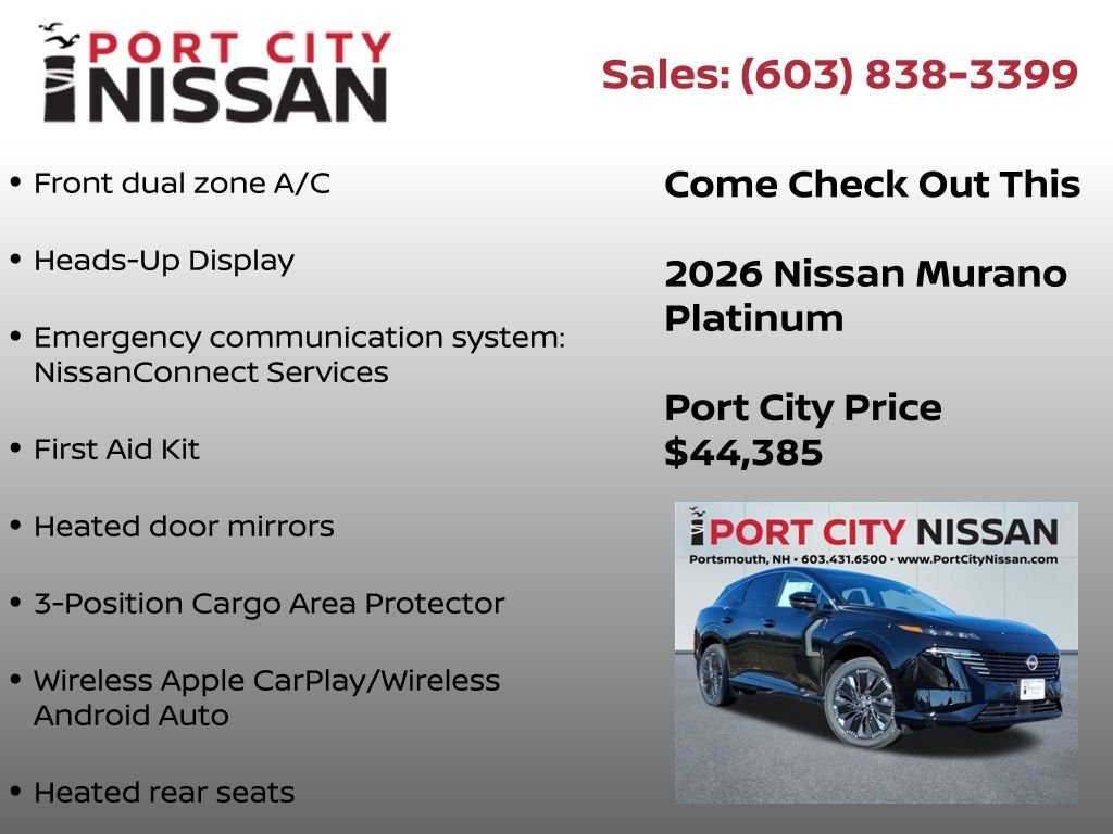 2026 Nissan Murano Platinum - Photo 13