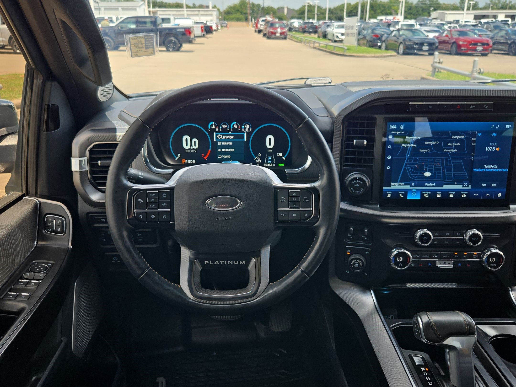 Used 2021 Agate Black Metallic Ford Platinum image 25