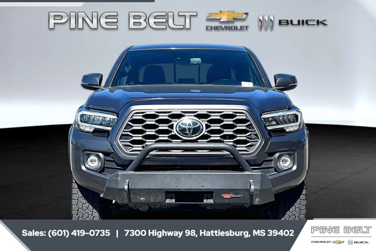 Used 2023 Magnetic Gray Metallic Toyota TRD Off-Road image 3