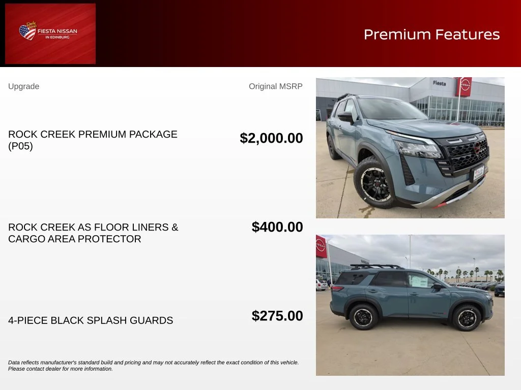 New 2026 Baltic Teal Pearl Nissan Rock Creek® image 3