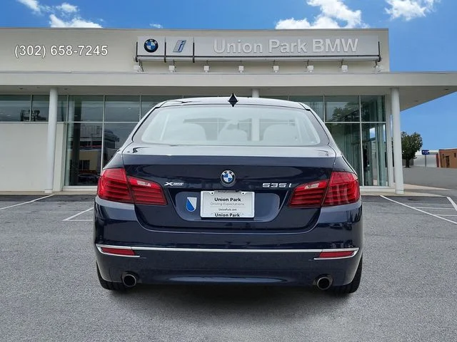 Used 2015 Imperial Blue Metallic BMW 535i xDrive image 5