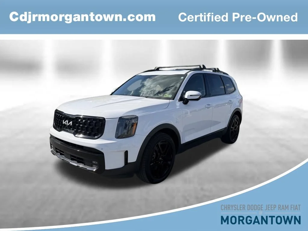 Certified Used 2024 White Kia SX-Prestige X-Line image 1