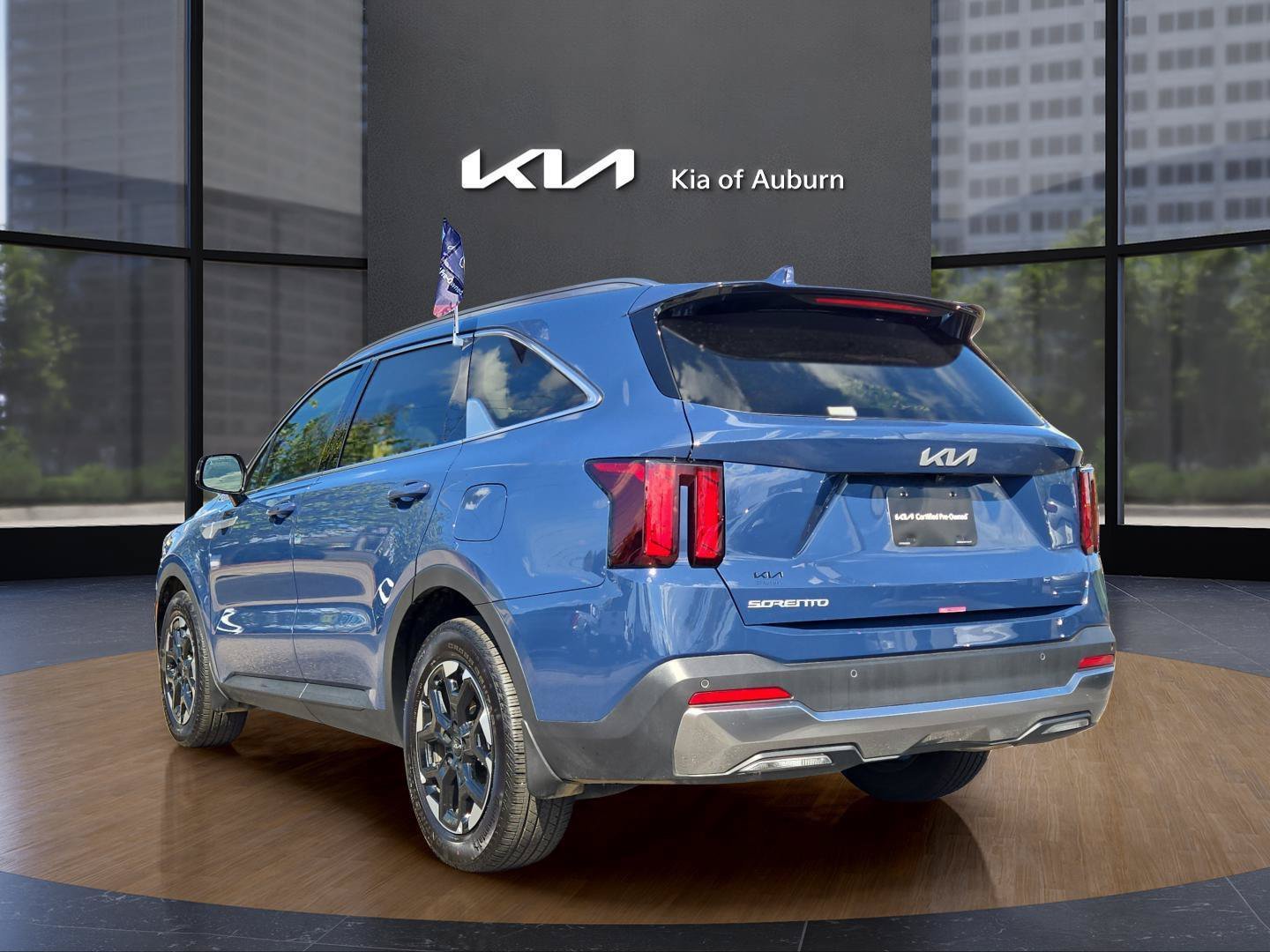 Used 2025 Midnight Lake Blue Kia S image 9