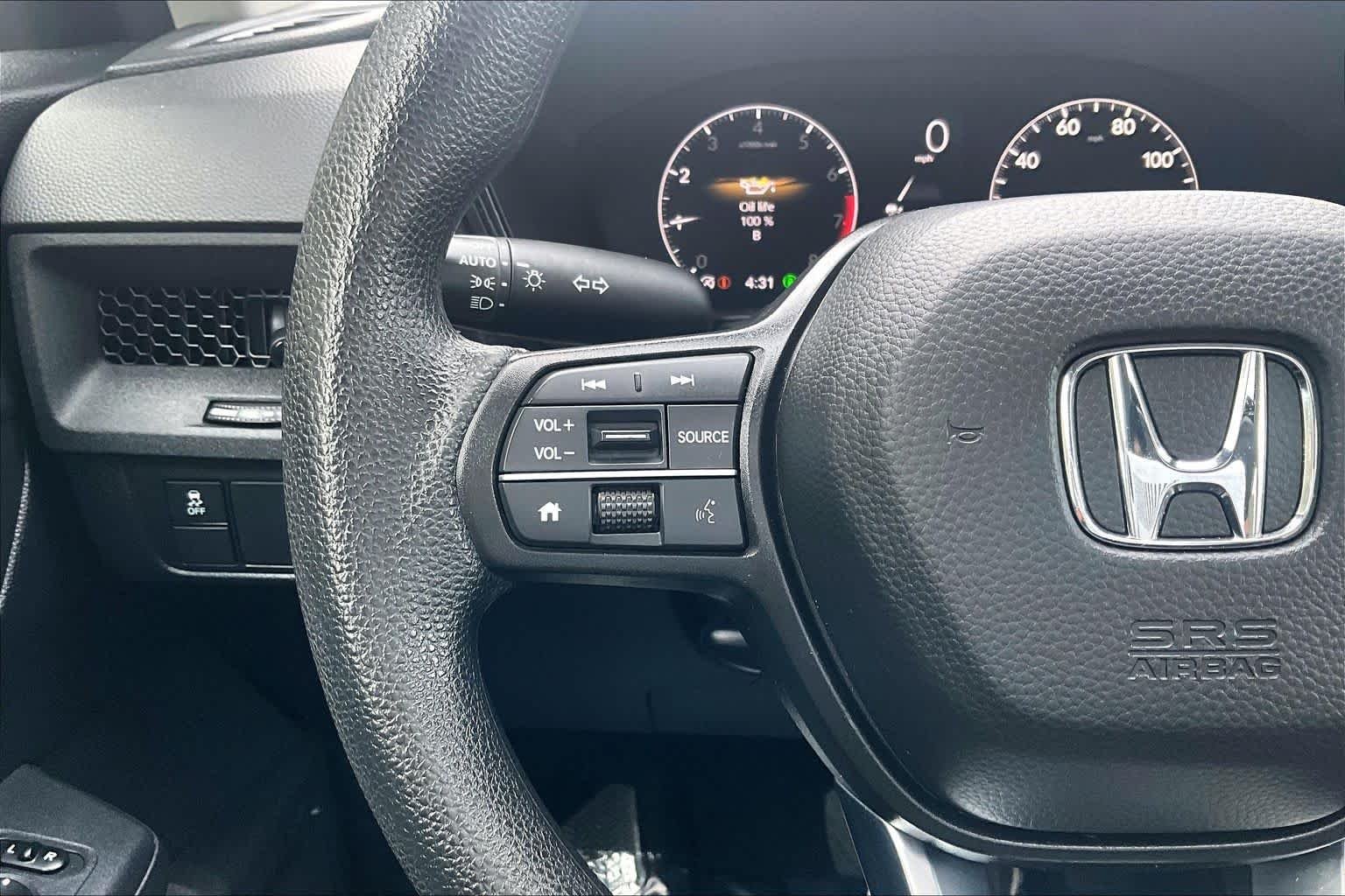 Used 2024 Meteorite Gray Metallic Honda EX image 22