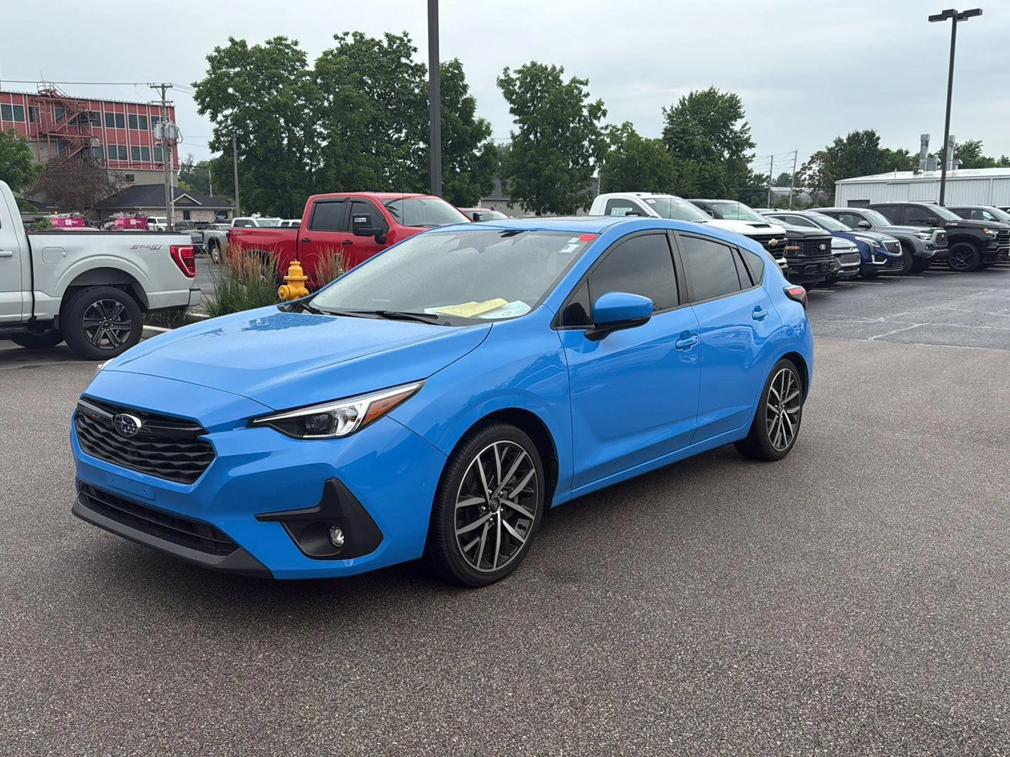 Used 2024 Oasis Blue Pearl Subaru Sport image 7
