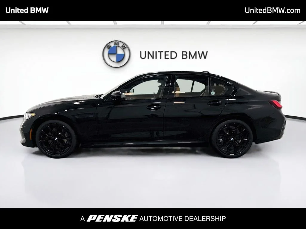 New 2026 Black Sapphire Metallic BMW 330i image 8