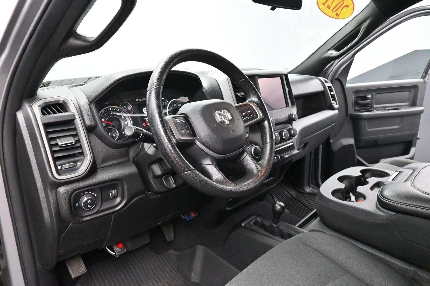Used 2021 Billet Silver Metallic Clearcoat Ram Tradesman image 13