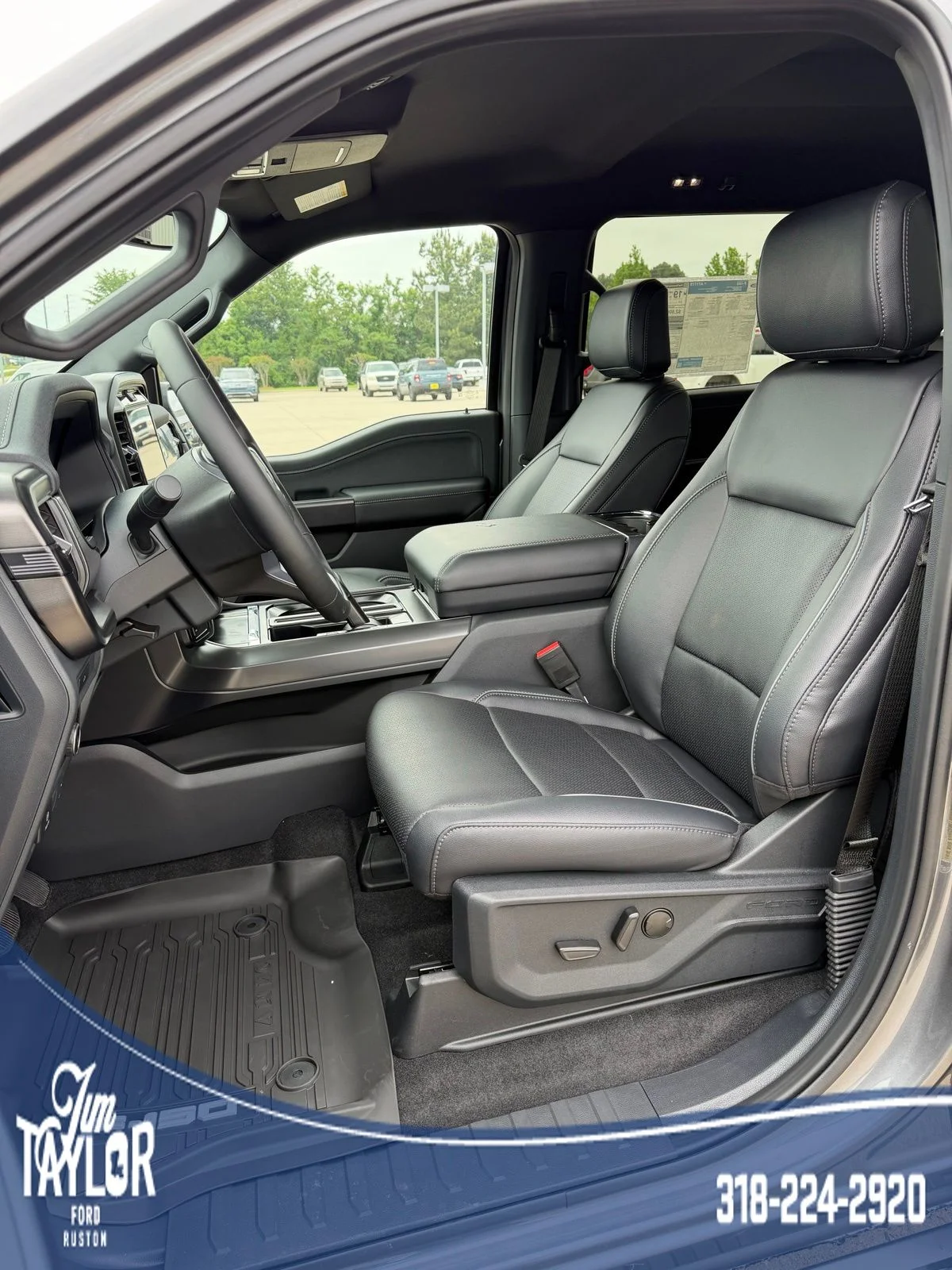 New 2026 Carbonized Gray Metallic Ford Lariat® image 7