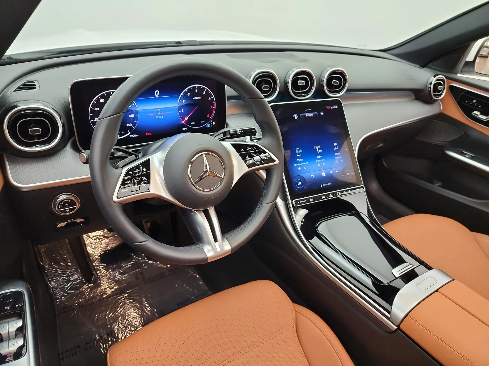 Certified Used 2024 Polar White Mercedes-Benz C 300 Sedan image 14