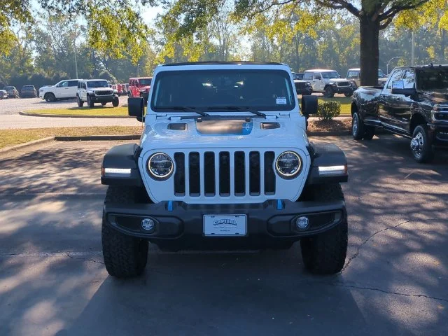 Used 2022 White Jeep Unlimited Rubicon 4xe image 8