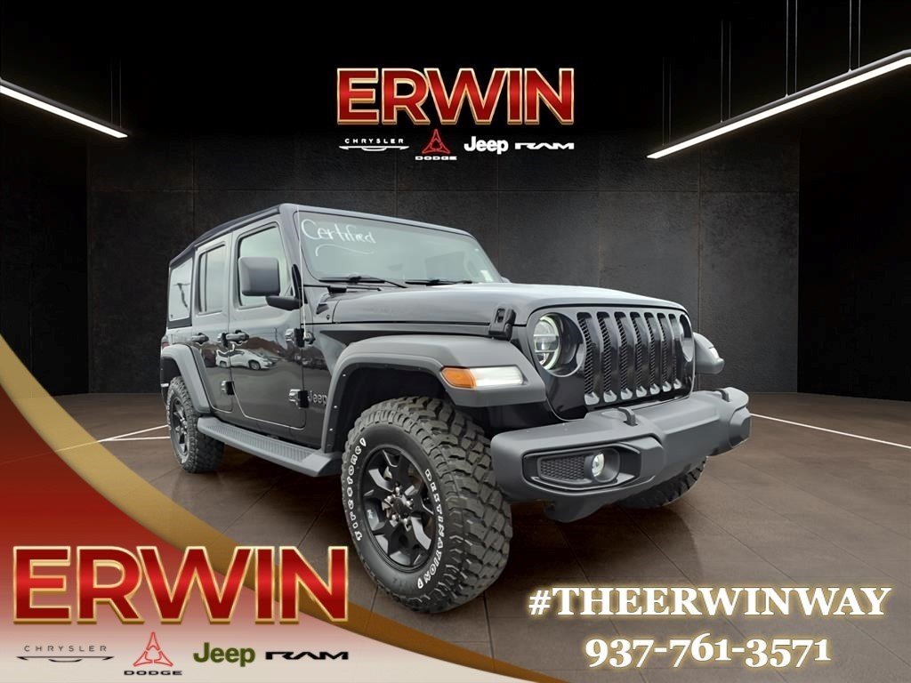 Used 2022 Black Jeep Willys image 1