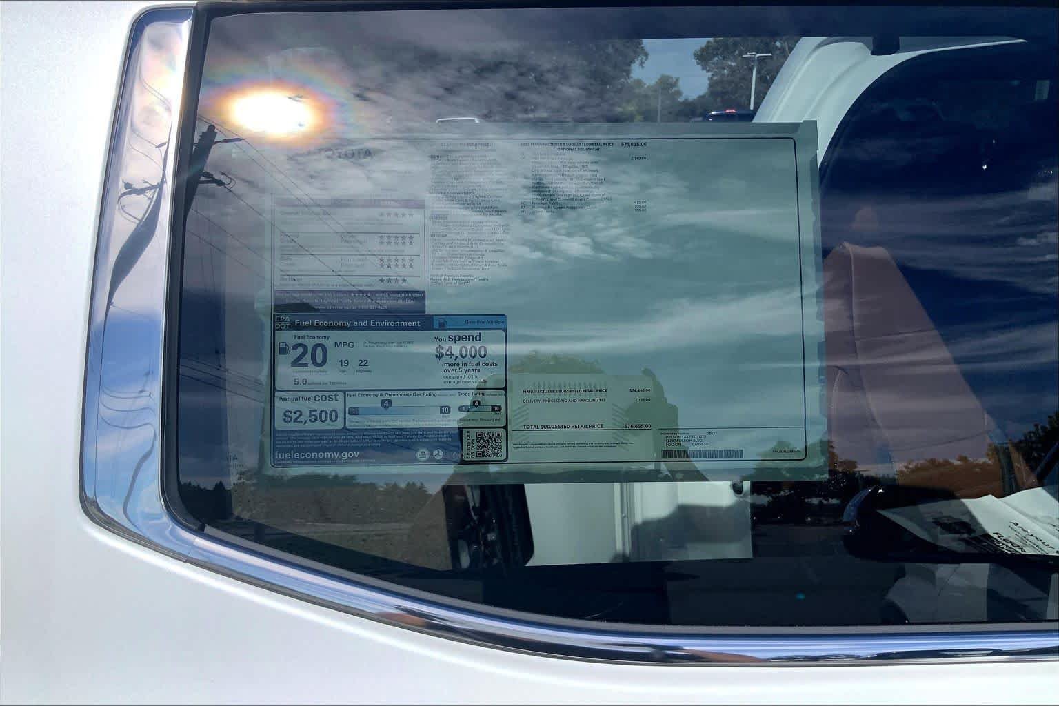 New 2026 Wind Chill Pearl Toyota 1794 Edition i-FORCE MAX image 20