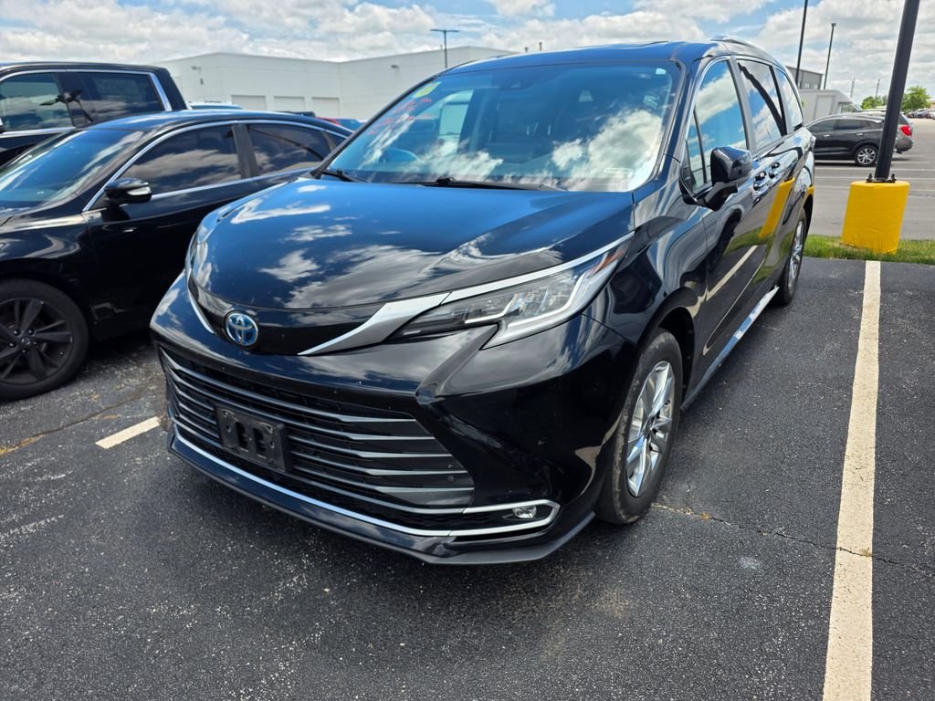 Used 2023 Midnight Black Metallic Toyota Limited image 2