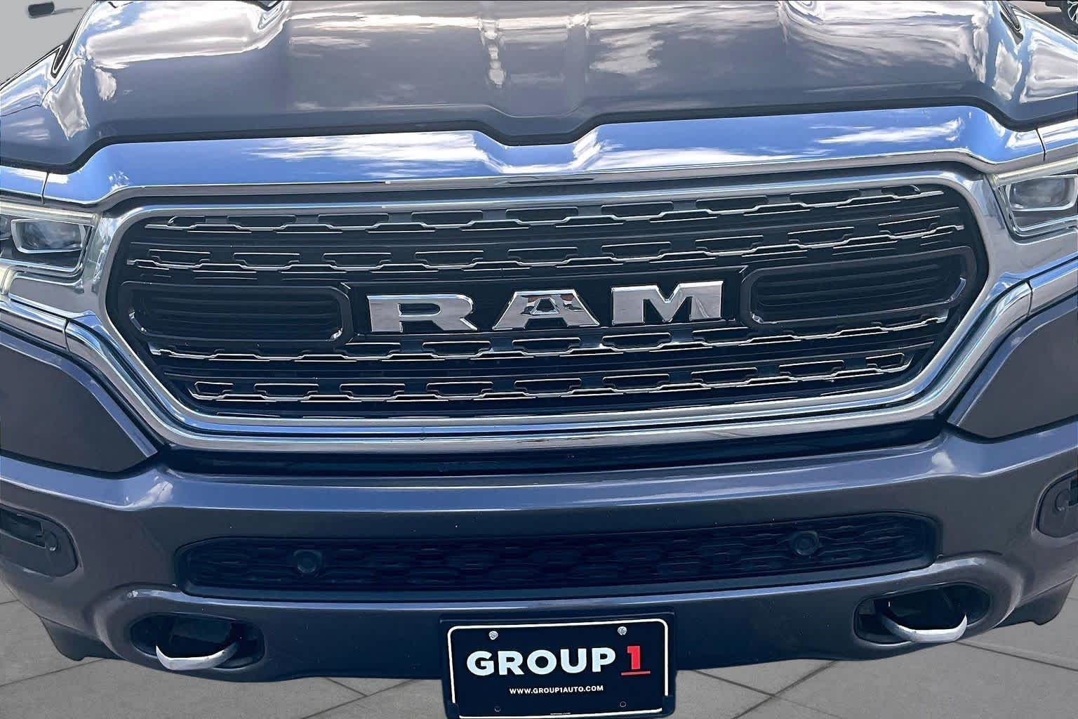 Used 2023 Granite Crystal Metallic Clearcoat Ram Limited image 30