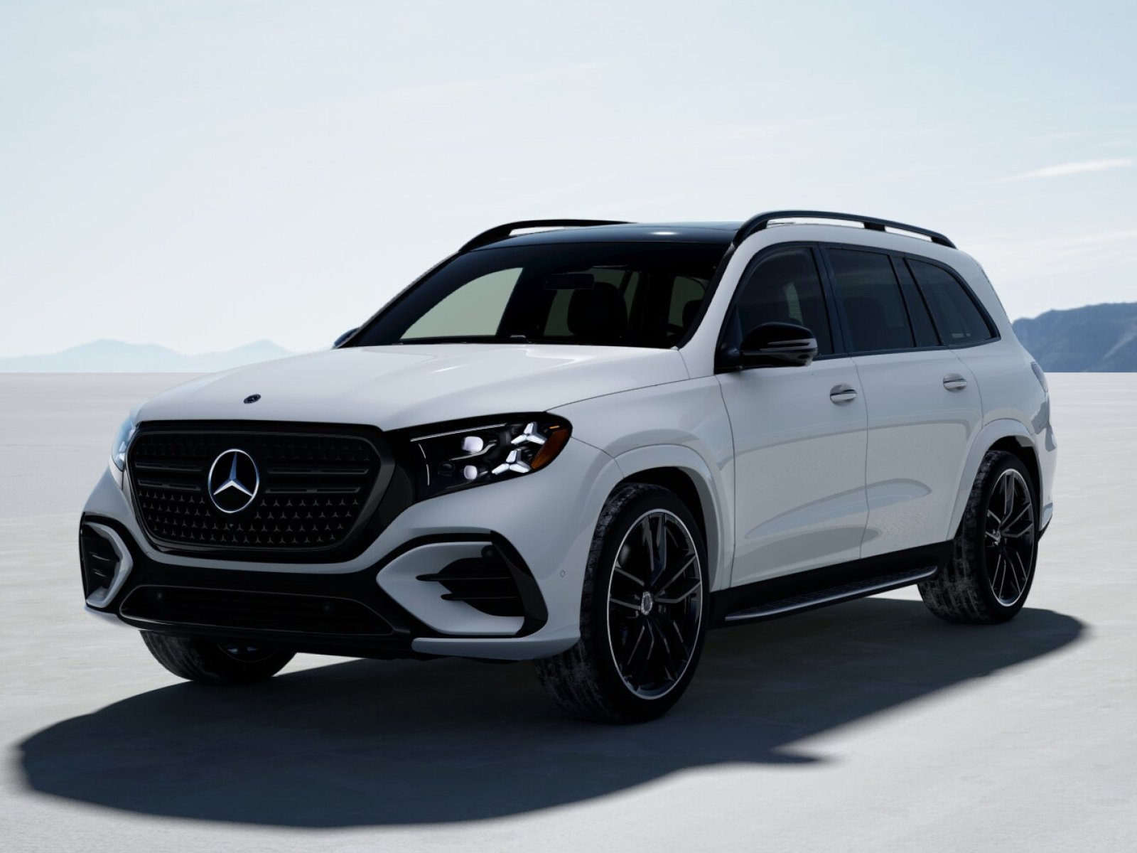 New 2027 Polar White Mercedes-Benz GLS 450 image 1