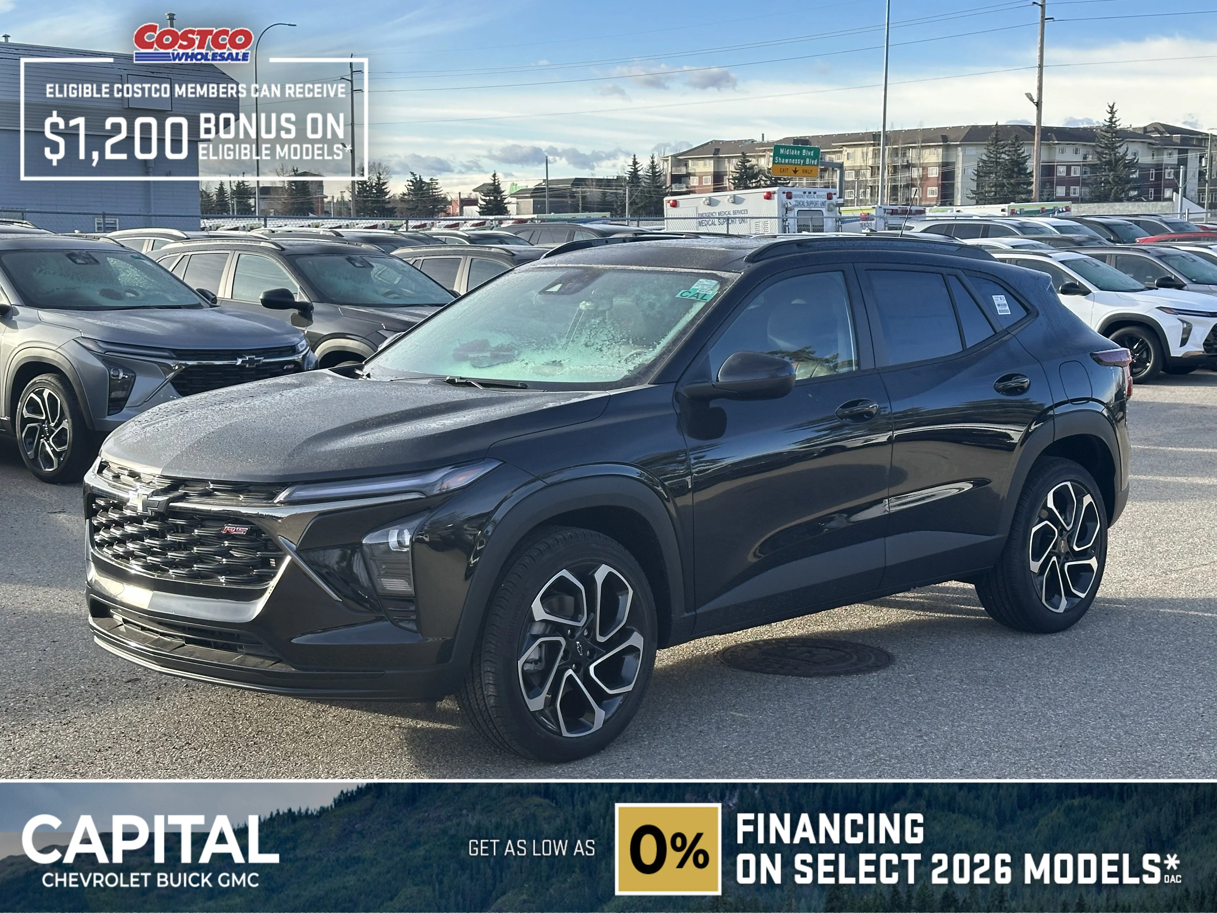 New 2026 Mosaic Black Metallic Chevrolet 2RS image 1