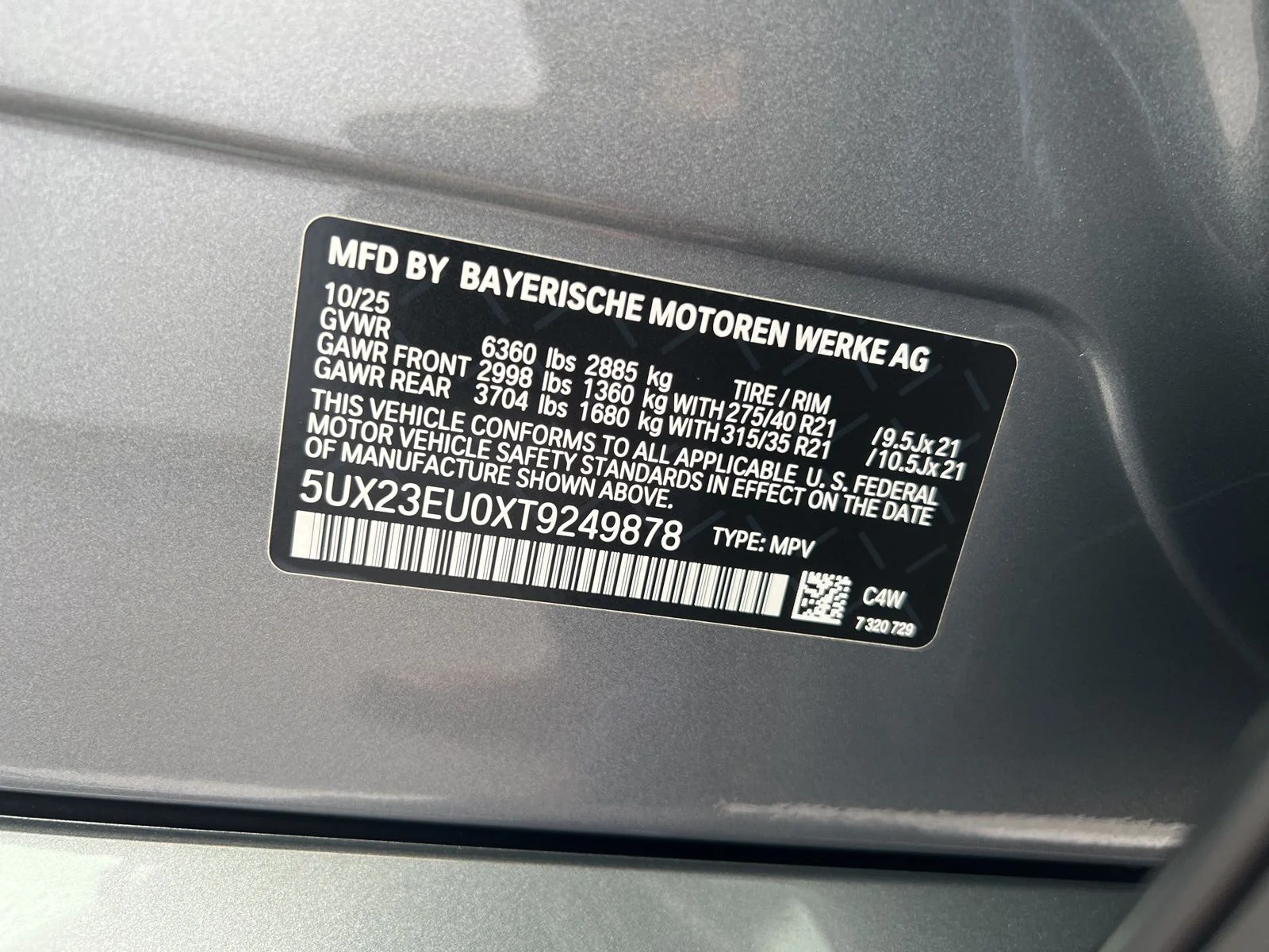 New 2026 Skyscraper Grey Metallic BMW xDrive40i image 29