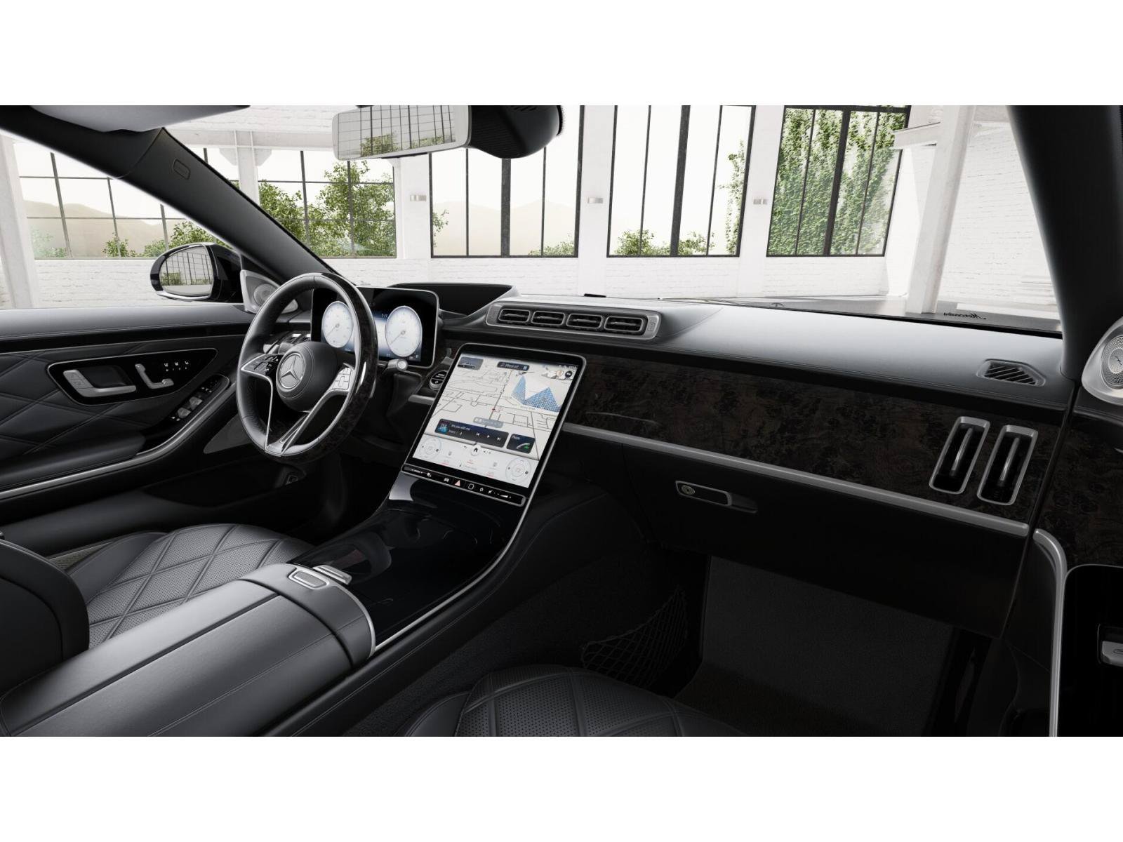 New 2026 Obsidian Black Metallic Mercedes-Benz Maybach S 580 image 6