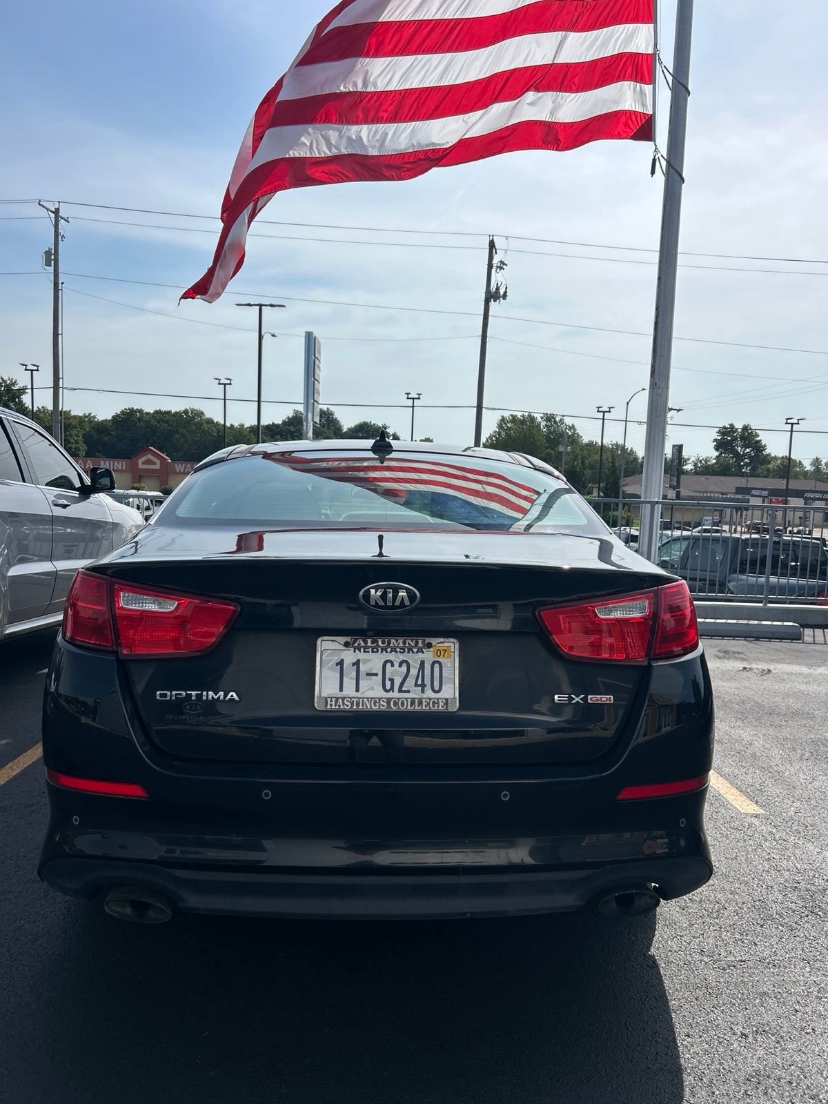 Used 2015 Black Kia EX image 4